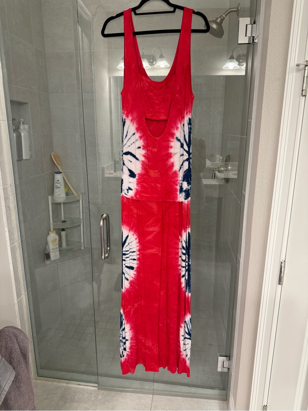 VENUS Red V-Neck Tank Top